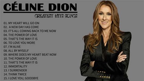 celine dion best hits album|Celine Dion playlist greatest hits.